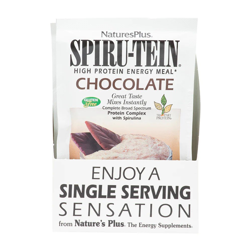 Nature's Plus Spirutein Chocolate Box 8 Packet