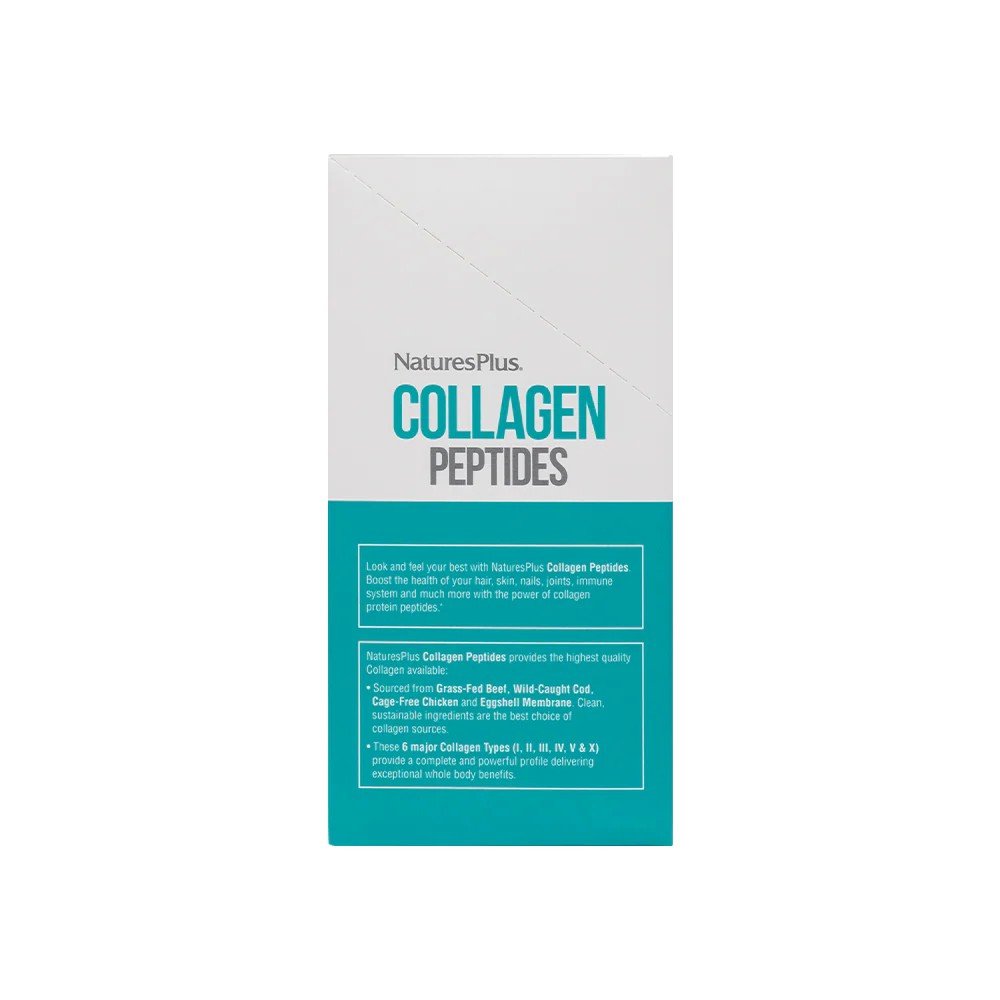 Nature&#39;s Plus Collagen Peptides 20 Stick Packs Box