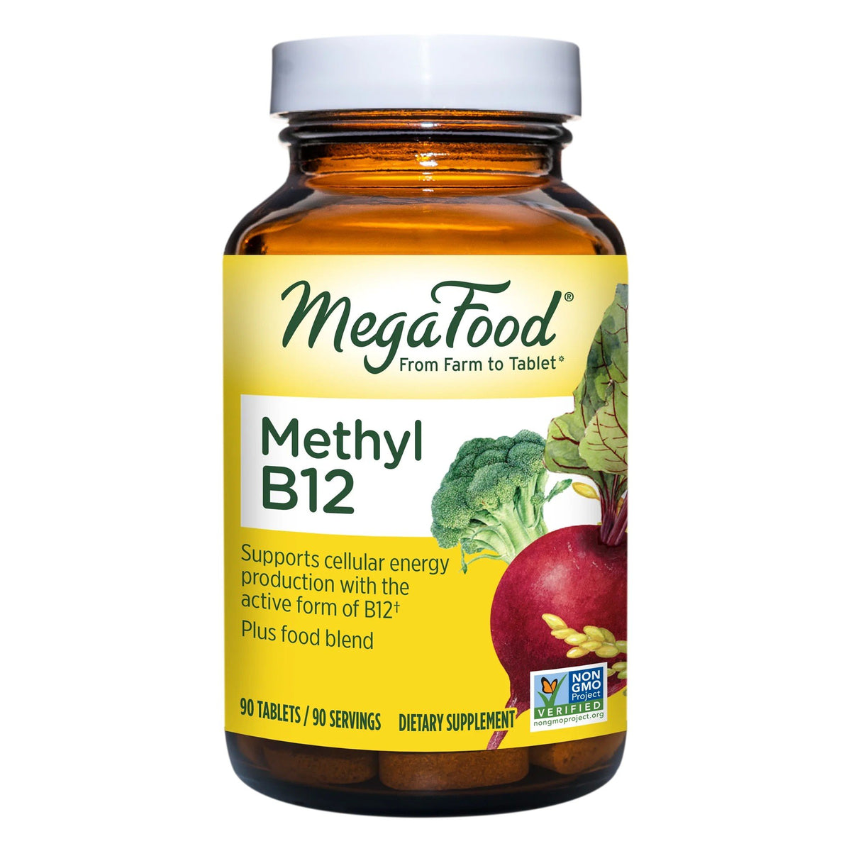 MegaFood Methyl B12 90 Tablet