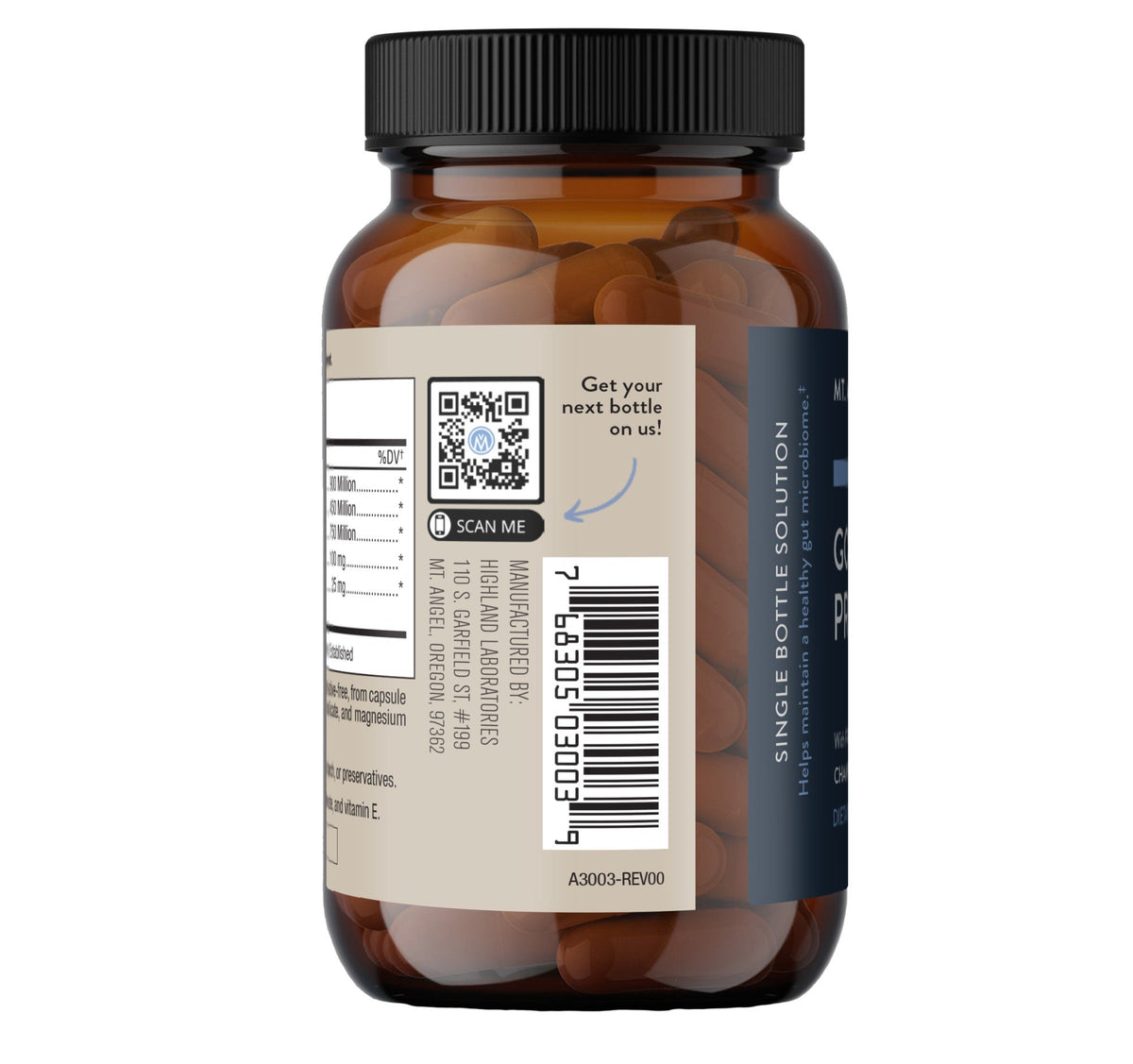 Mt. Angel Vitamins Good Flora Probiotic 90 Capsule