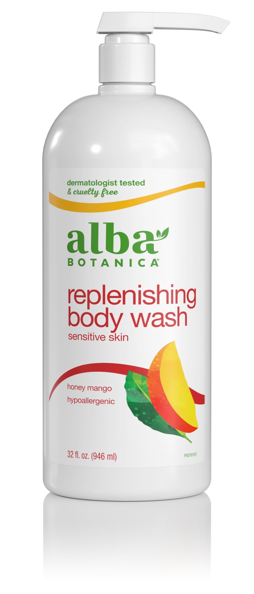 Alba Botanica Very Emollient Body Wash - Honey Mango 32 fl. oz. Liquid