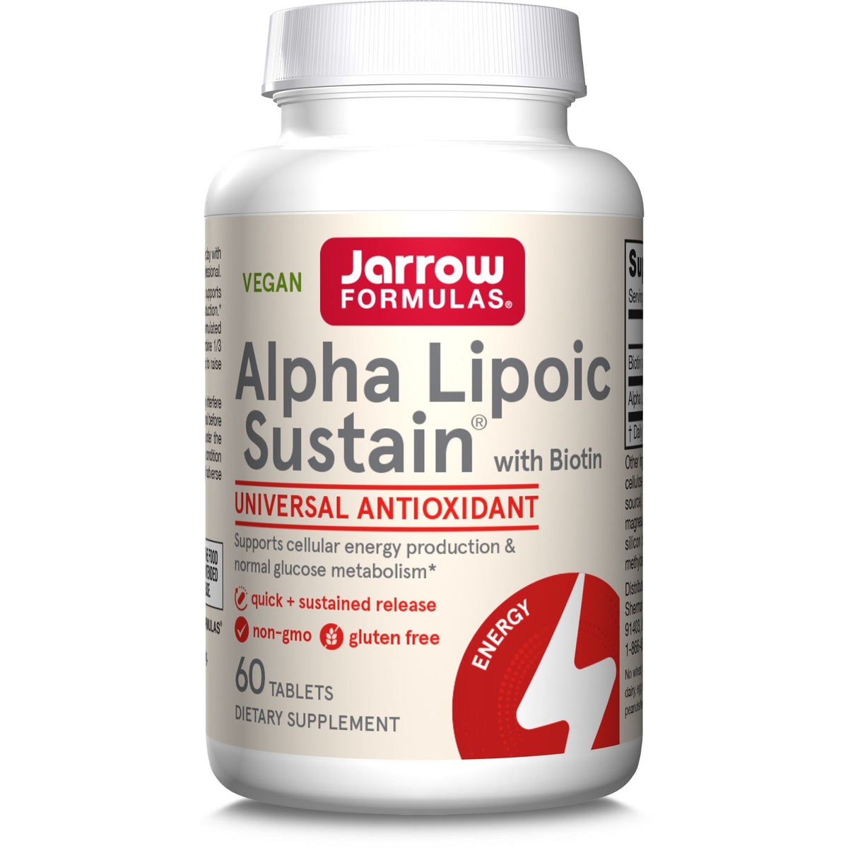 Jarrow Formulas Alpha Lipoic Sustain 300 mg 60 Tablet