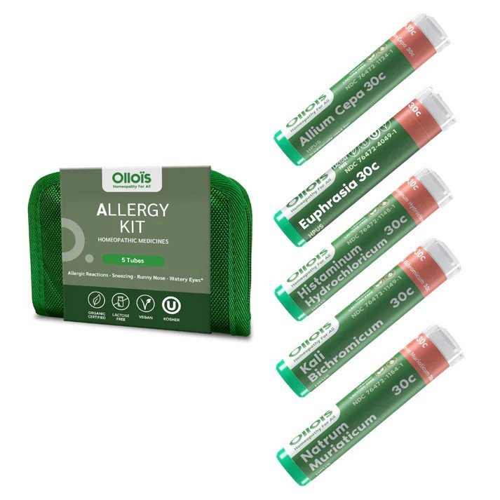 Ollois Homeopathics Homeopathic Allergy Kit - 5 tubes 80 per tube Pellet