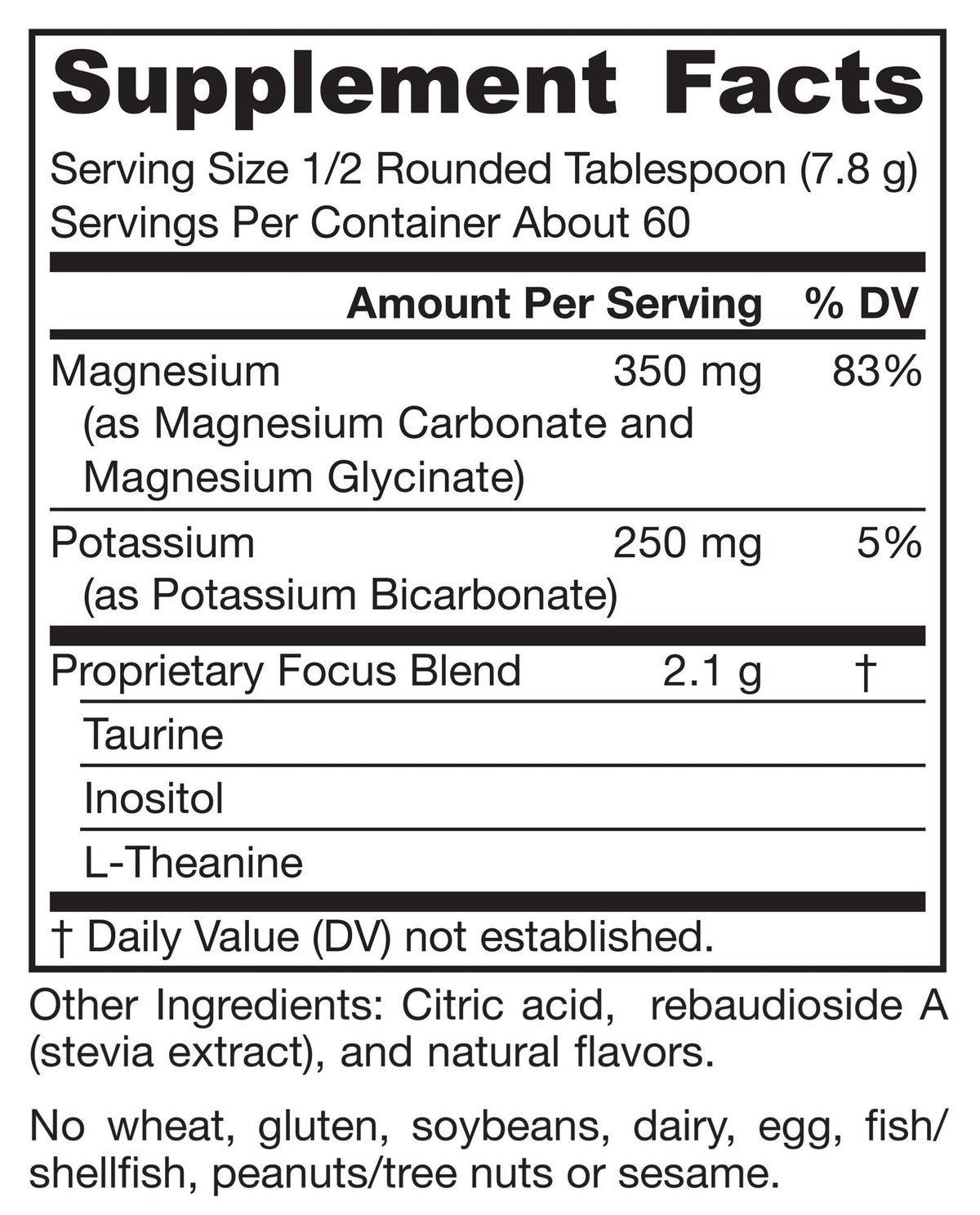 Jarrow Formulas Calming Day Magnesium Supplement 16.4 oz Powder