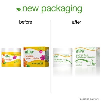 Alba Botanica Daily Oil-Free Hydrating Moisturizer 3 oz Cream