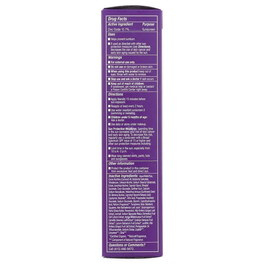 Andalou Naturals Ultra Sheer Daily Defense SPF 30 Facial Lotion 2.7 fl oz. Lotion