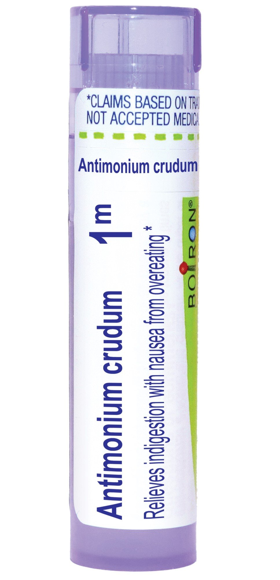 Boiron Antimonium Crudum 1M Homeopathic Single Medicine For Digestive 80 Pellet