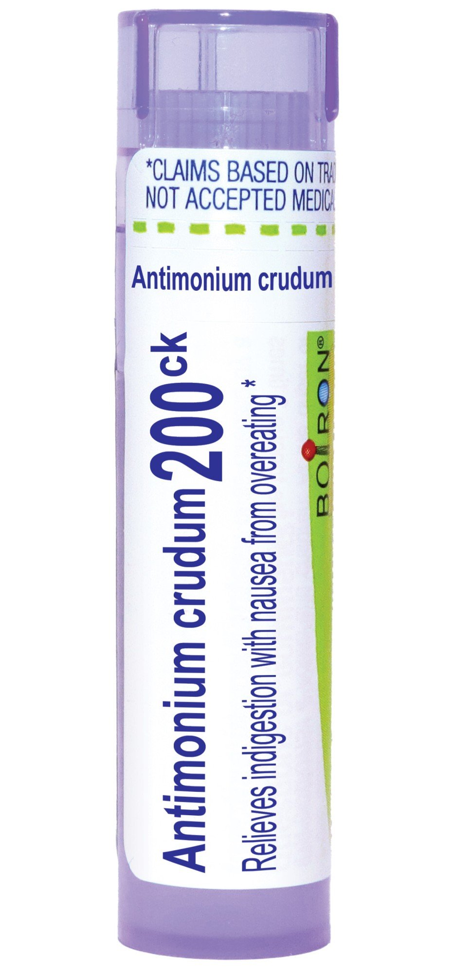 Boiron Antimonium Crudum 200CK Homeopathic Single Medicine For Digestive 80 Pellet