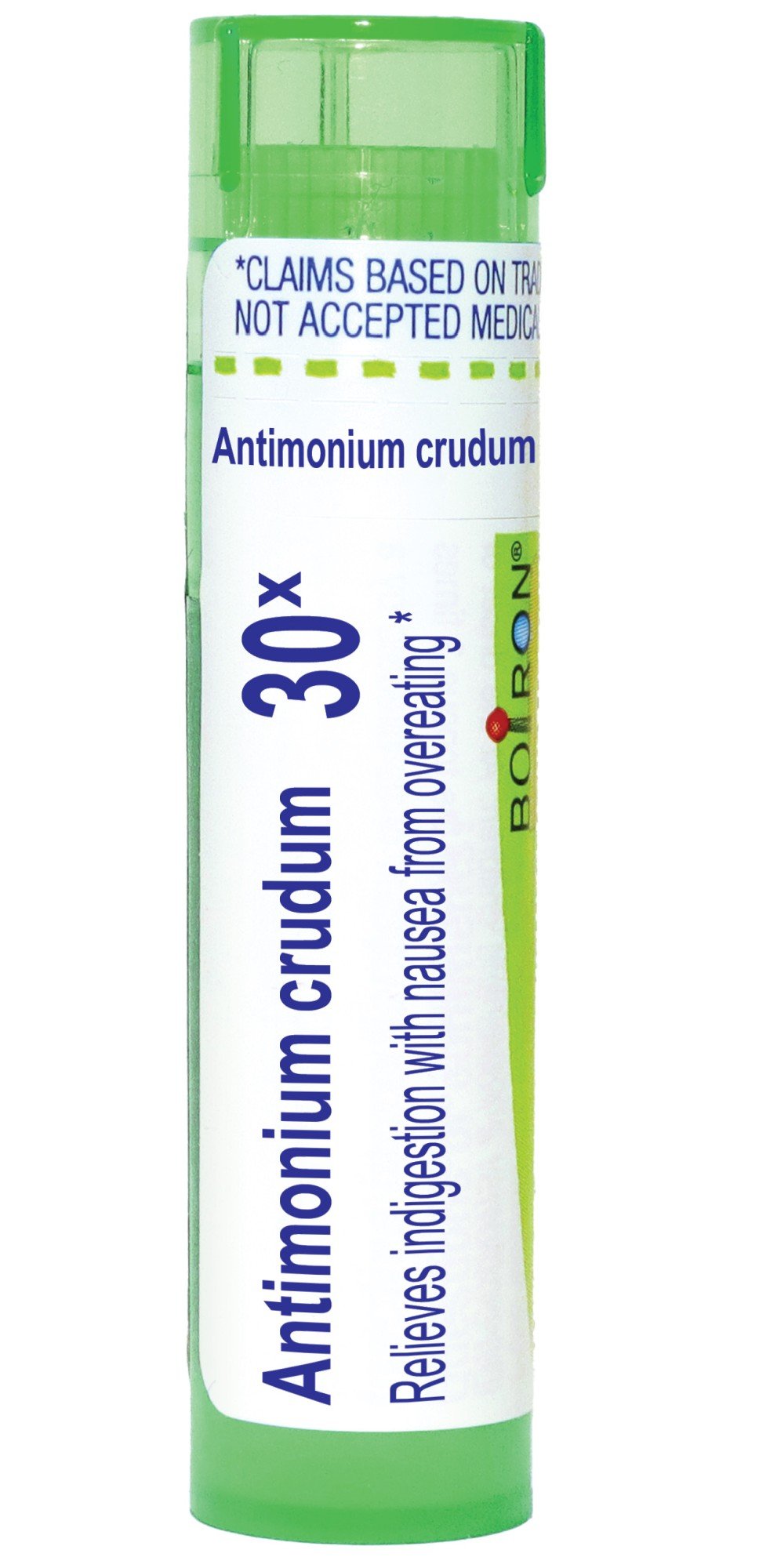 Boiron Antimonium Crudum 30X Homeopathic Single Medicine For Digestive 80 Pellet