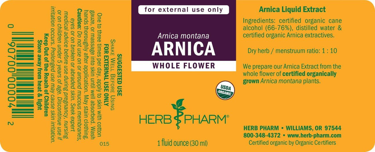 Herb Pharm Arnica Extract 1 oz Liquid