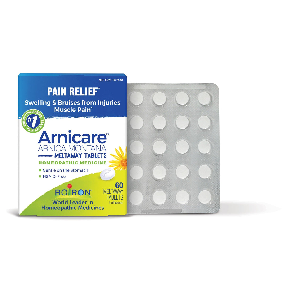 Boiron Arnicare Homeopathic Medicine For Pain Relief 60 Tablet