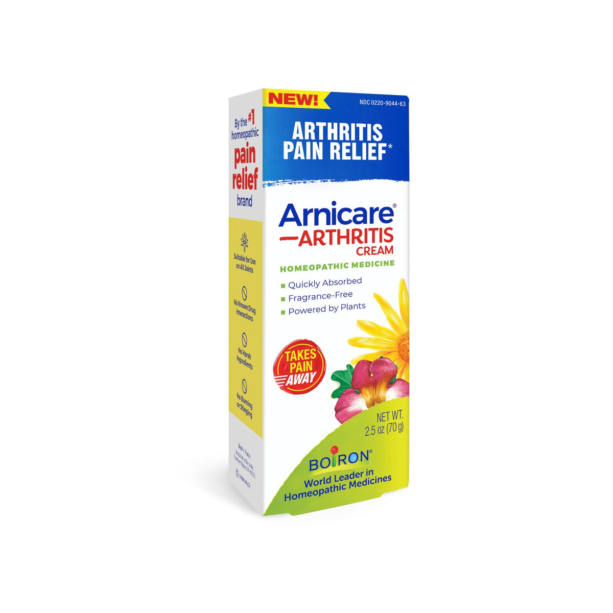 Boiron Arnicare Arthritis Cream Homeopathic Medicine For Arthritis Pain Relief 2.5 oz Cream