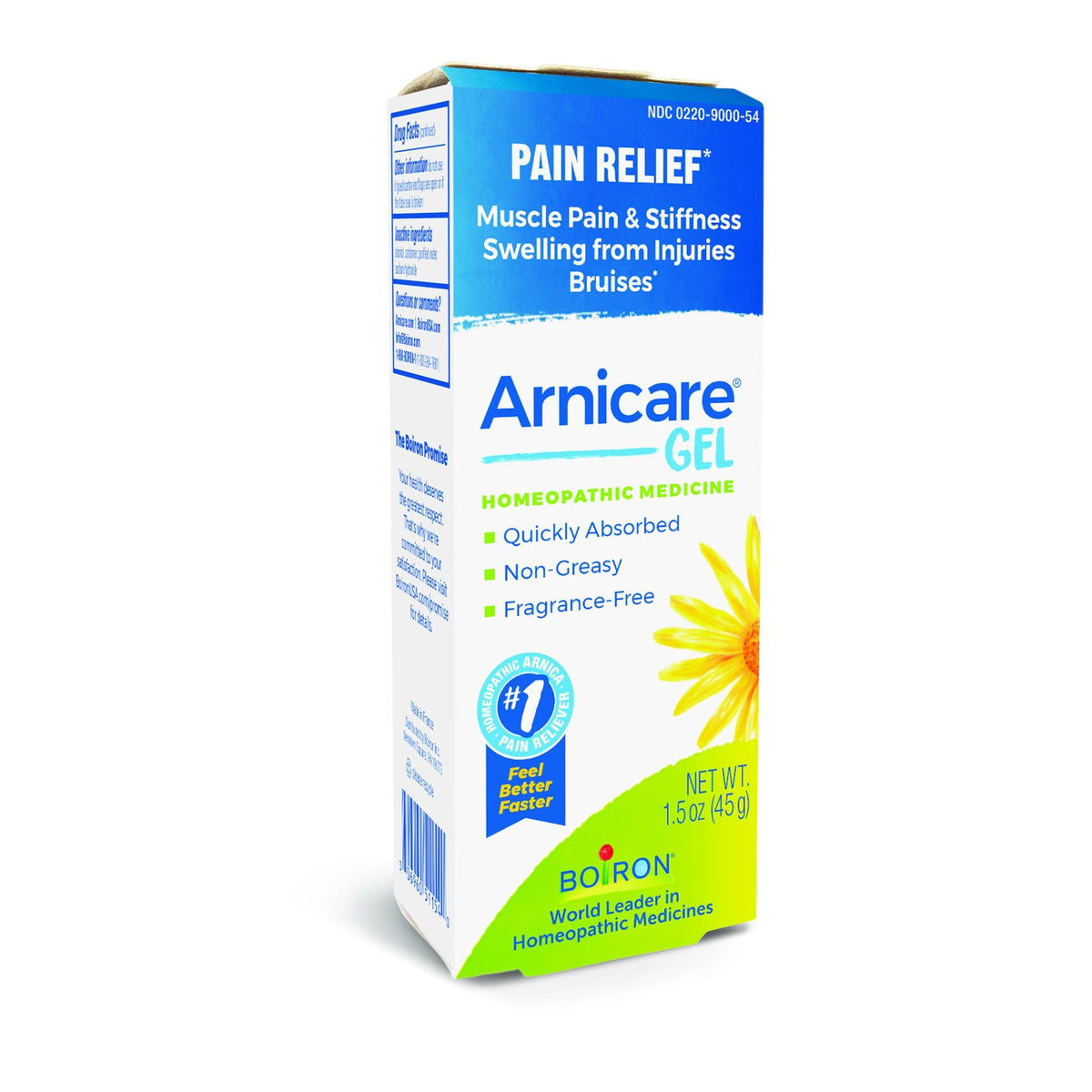 Boiron Arnicare Gel Homeopathic Medicine For Pain Relief 1.5 oz Gel