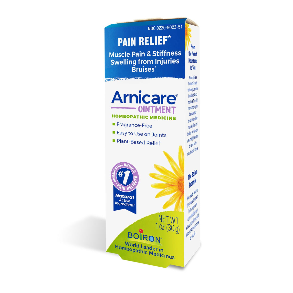 Boiron Arnicare Ointment Homeopathic Medicine For Pain Relief 1 oz Ointment