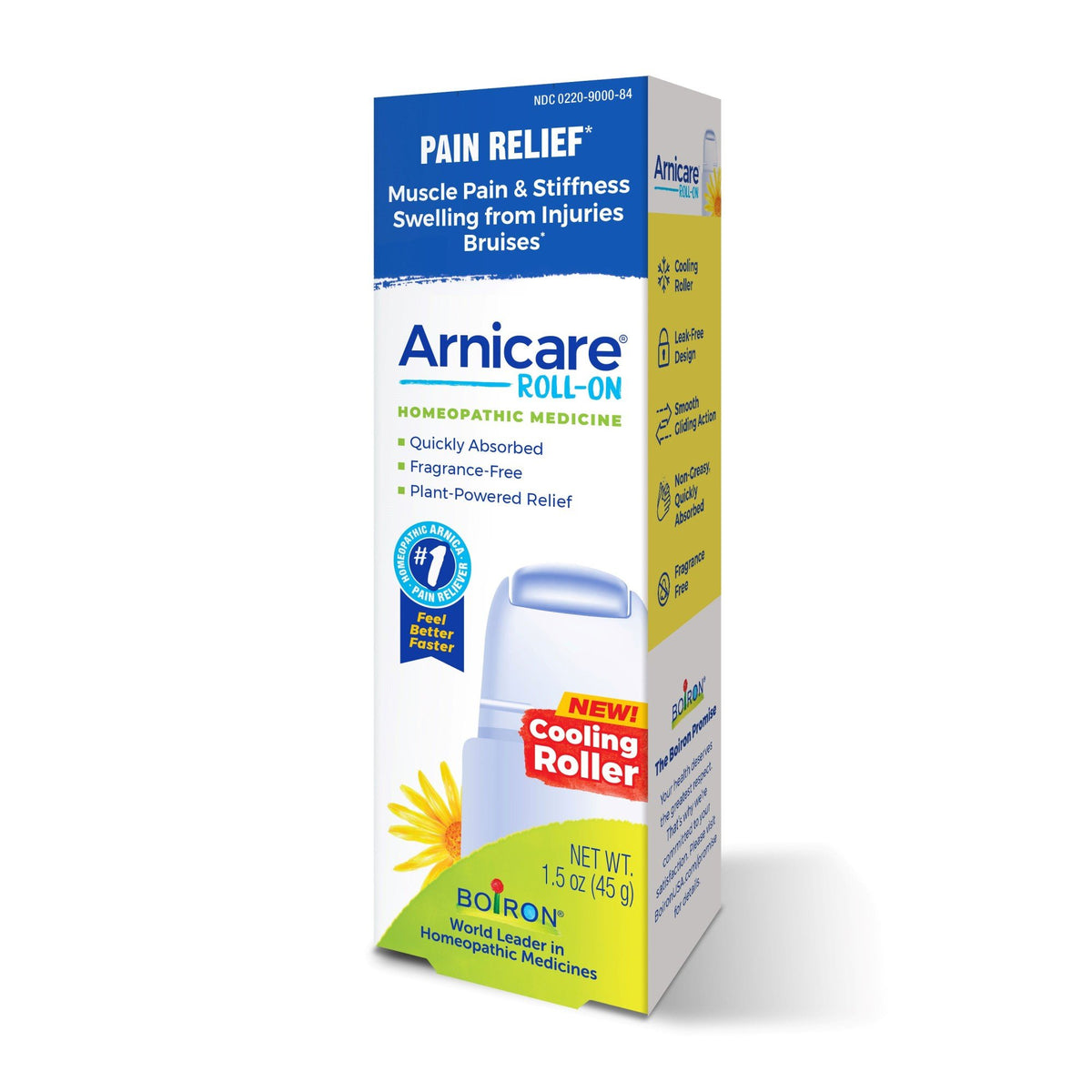 Boiron Arnicare Pain Relief Roll-On Single Pack (Metal Ball) 1.5 oz Roll-on