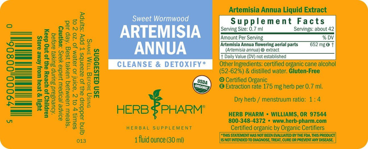 Herb Pharm Artemisia Annua (Sweet Annie) Extract 1 oz Liquid