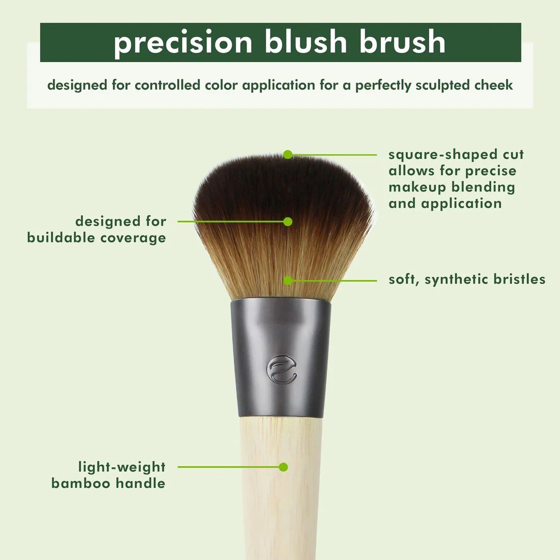 EcoTools Precision Blush Brush 1 Brush