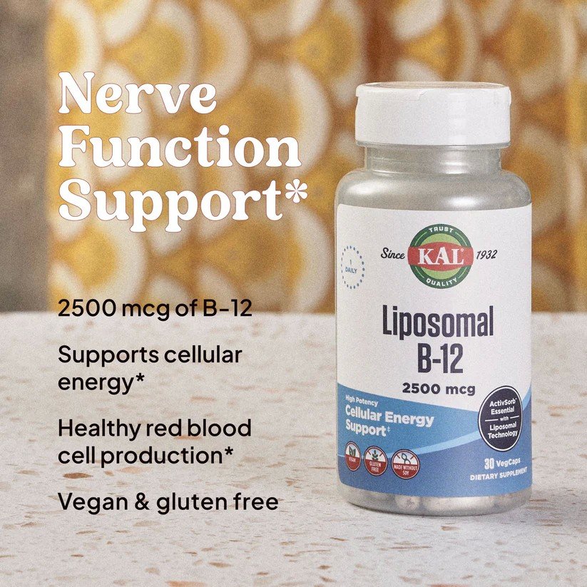 Kal Liposomal B-12 2500 mcg 30 VegCap