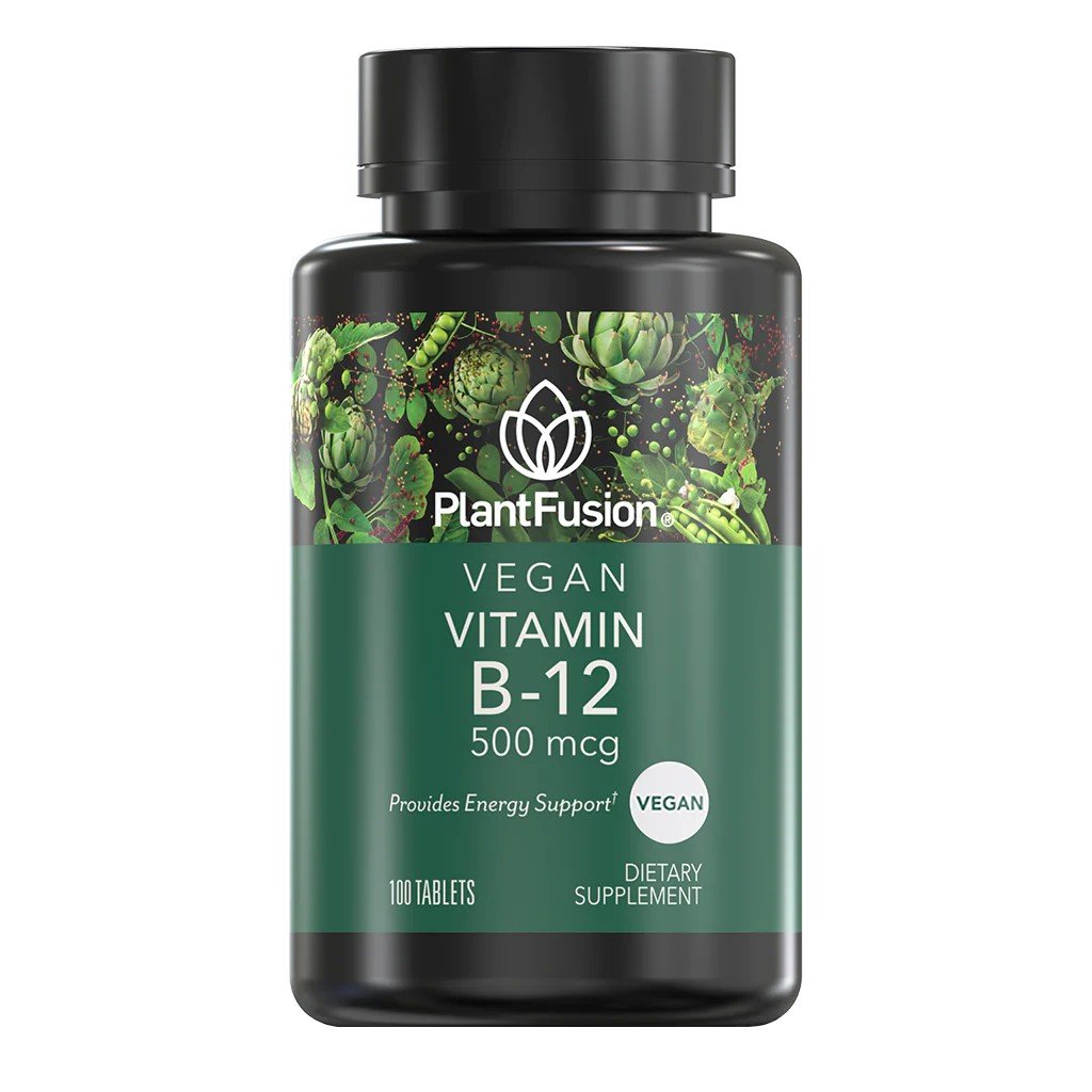 PlantFusion Vegan Vitamin B12 500 mcg 100 Tablet