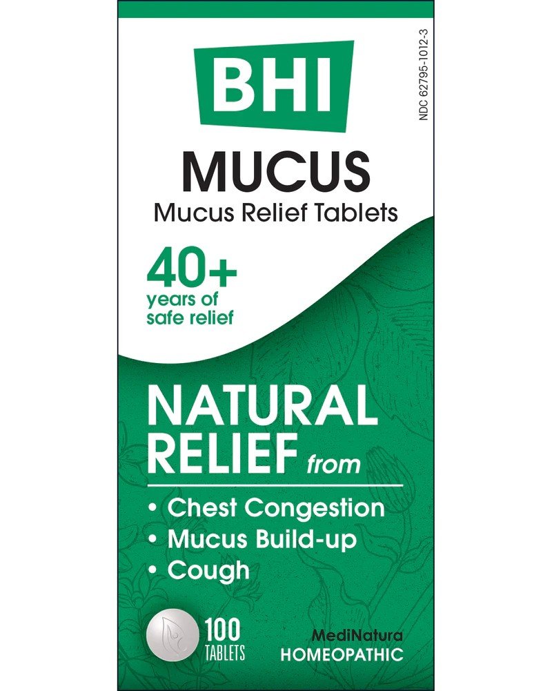 MediNatura BHI Mucus 100 Tablet
