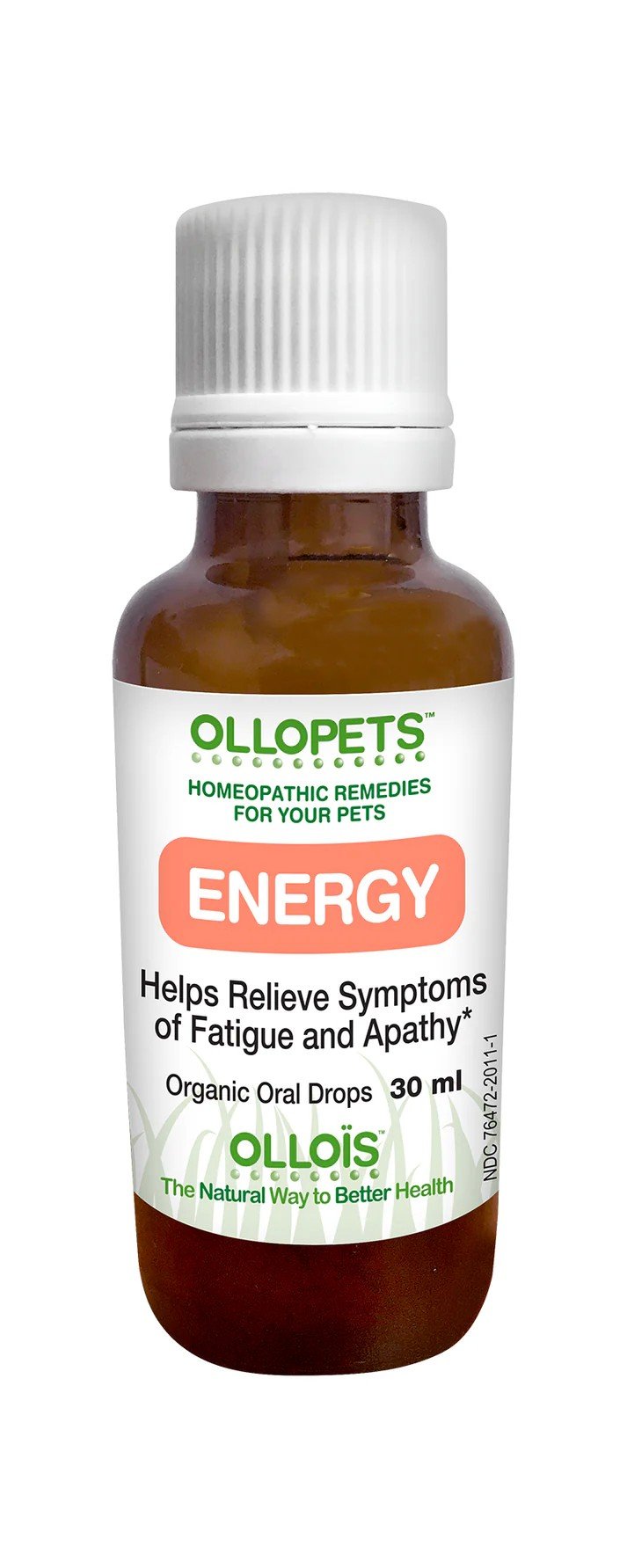 Ollois Homeopathics OLLOPETS Energy 1 fl oz Liquid