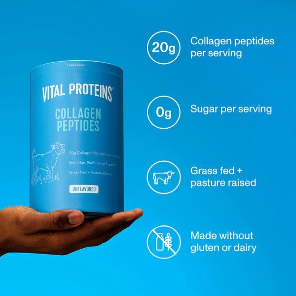 Vital Proteins Collagen Peptides 20 oz Powder
