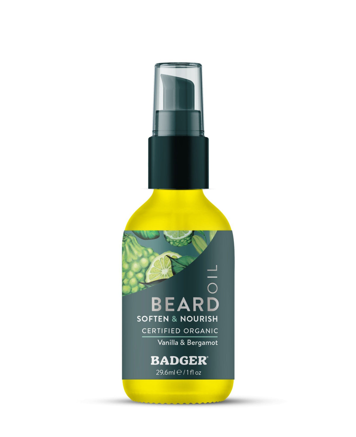 Badger Certified Organic Beard Oil 1 oz Oil