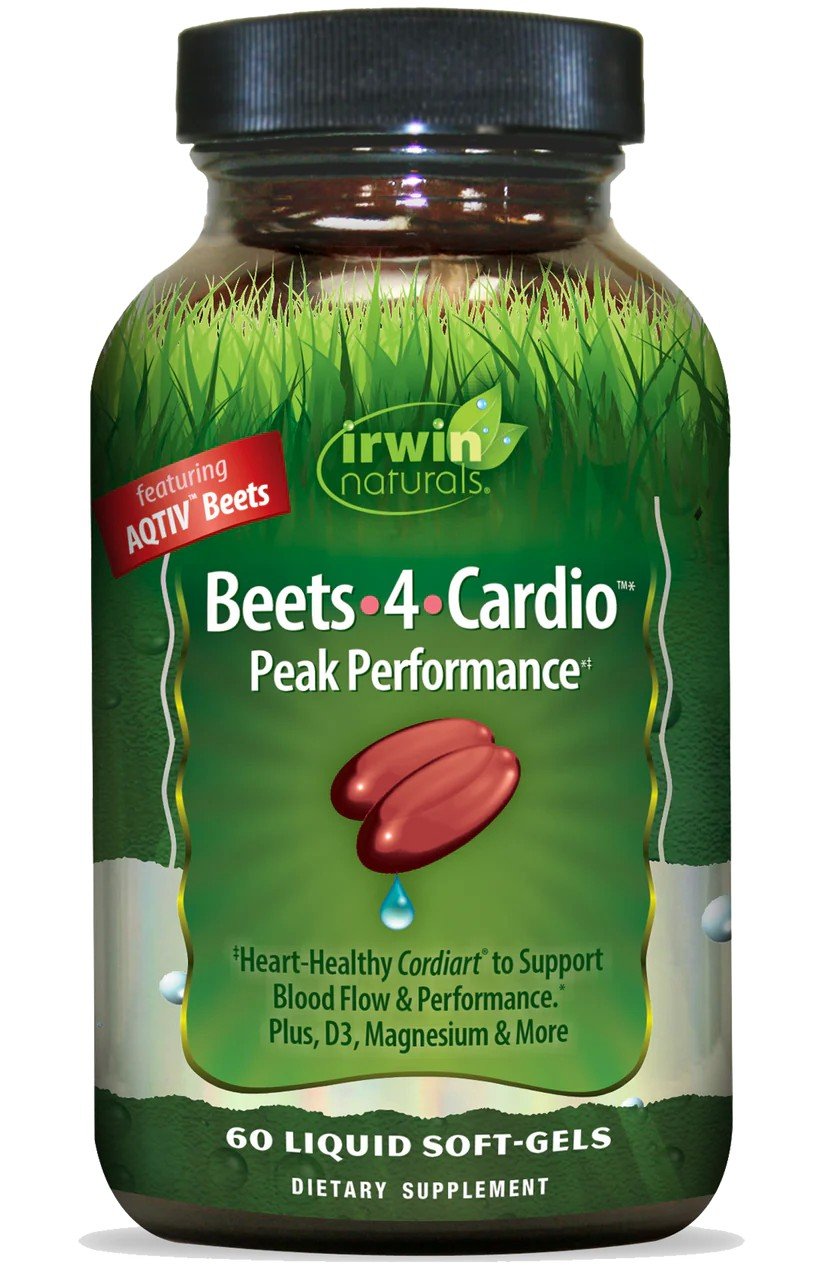 Irwin Naturals Beets-4-Cardio Peak Performance 60 Softgel