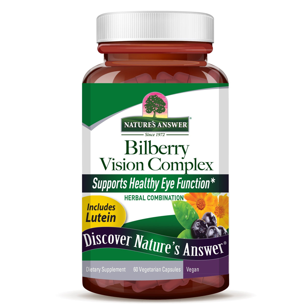 Nature's Answer Bilberry Vision Complex 60 VegCap