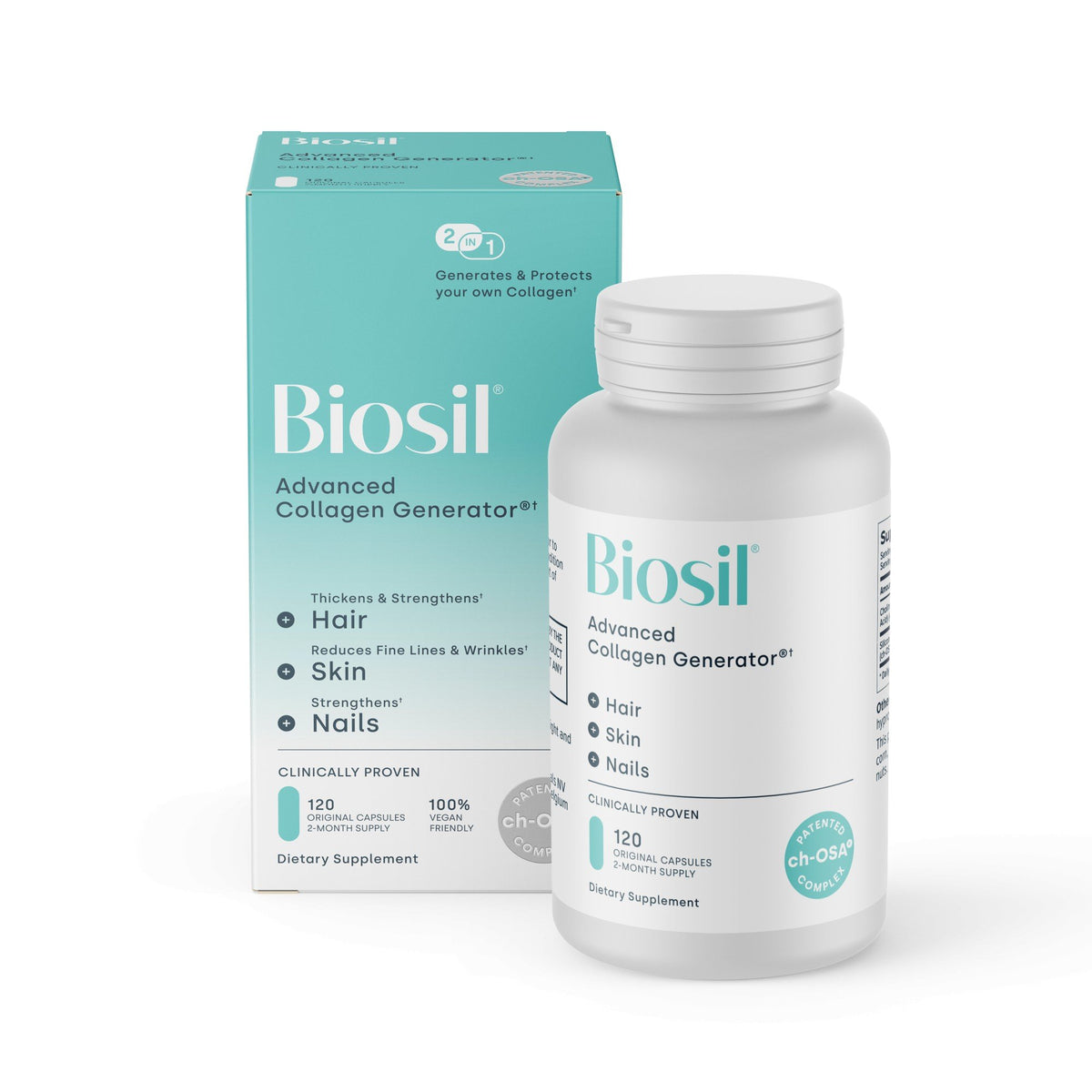 Biosil Biosil Skin & Hair & Nails 120 Capsule