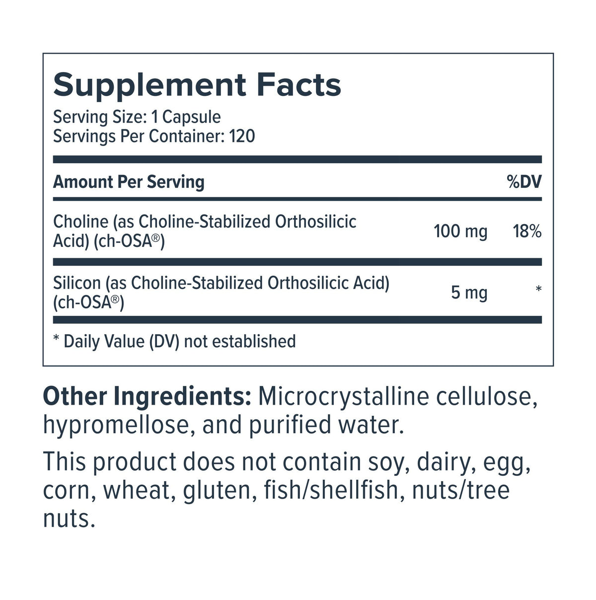 Biosil Biosil Skin & Hair & Nails 120 Capsule