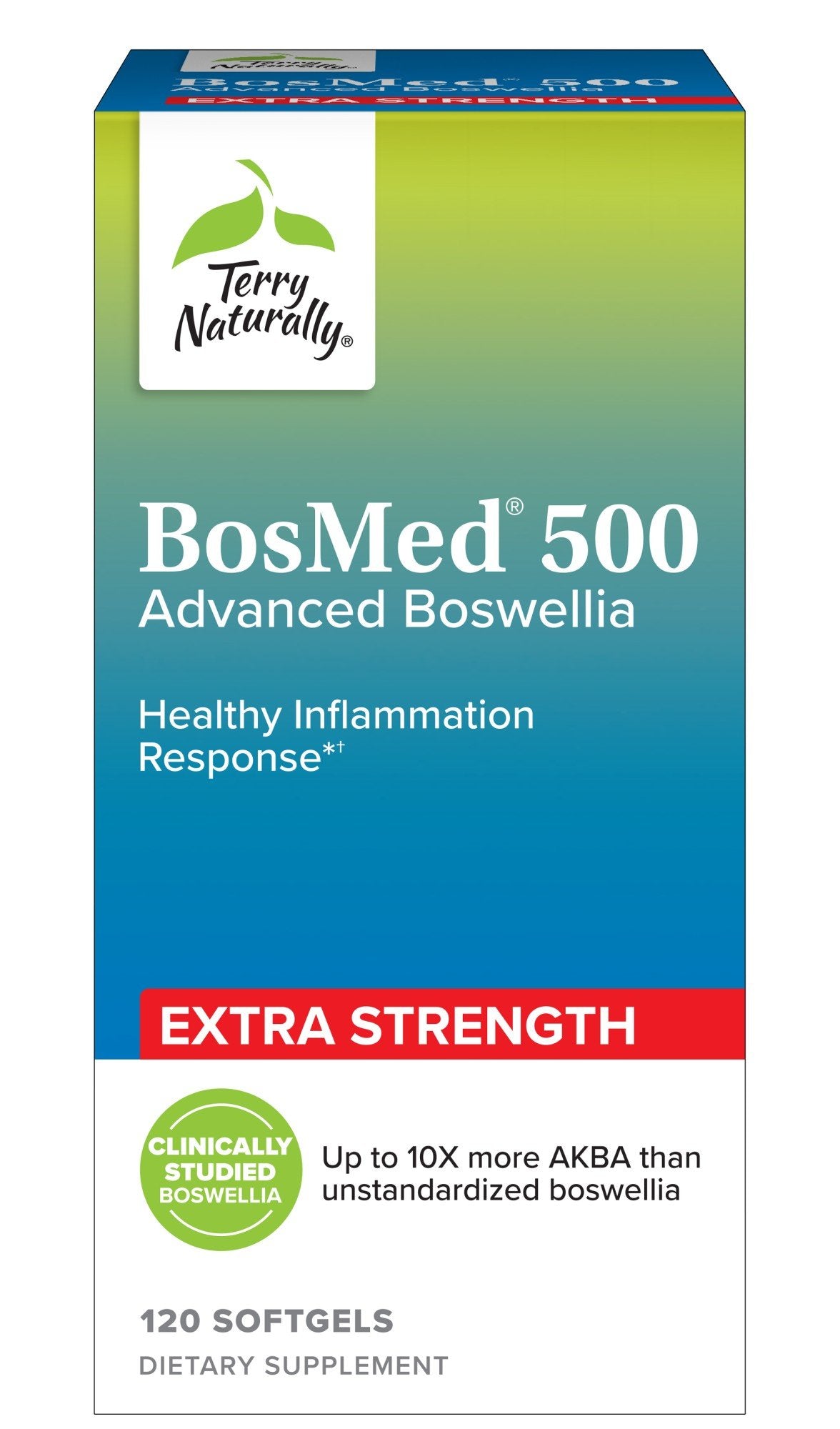 EuroPharma (Terry Naturally) BosMed 500 120 Softgel