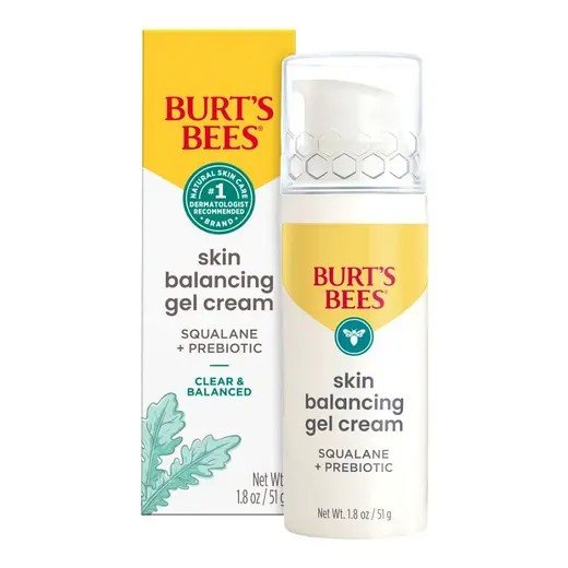 Burt&#39;s Bees Clear &amp; Balanced Skin Balancing Gel Cream 1.8 oz. Cream