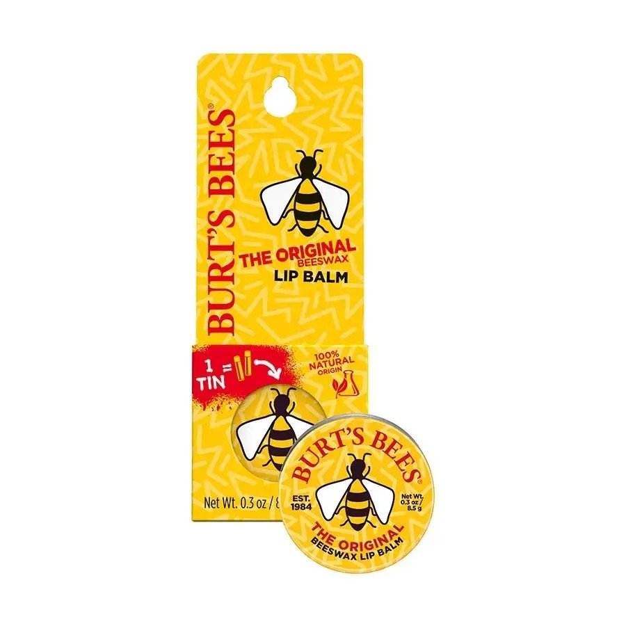 Burt's Bees Beeswax Lip Balm 0.3 oz Tin