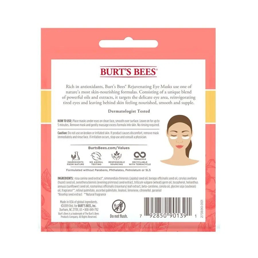 Burt&#39;s Bees Rejuvenating Eye Mask 0.02 oz Mask