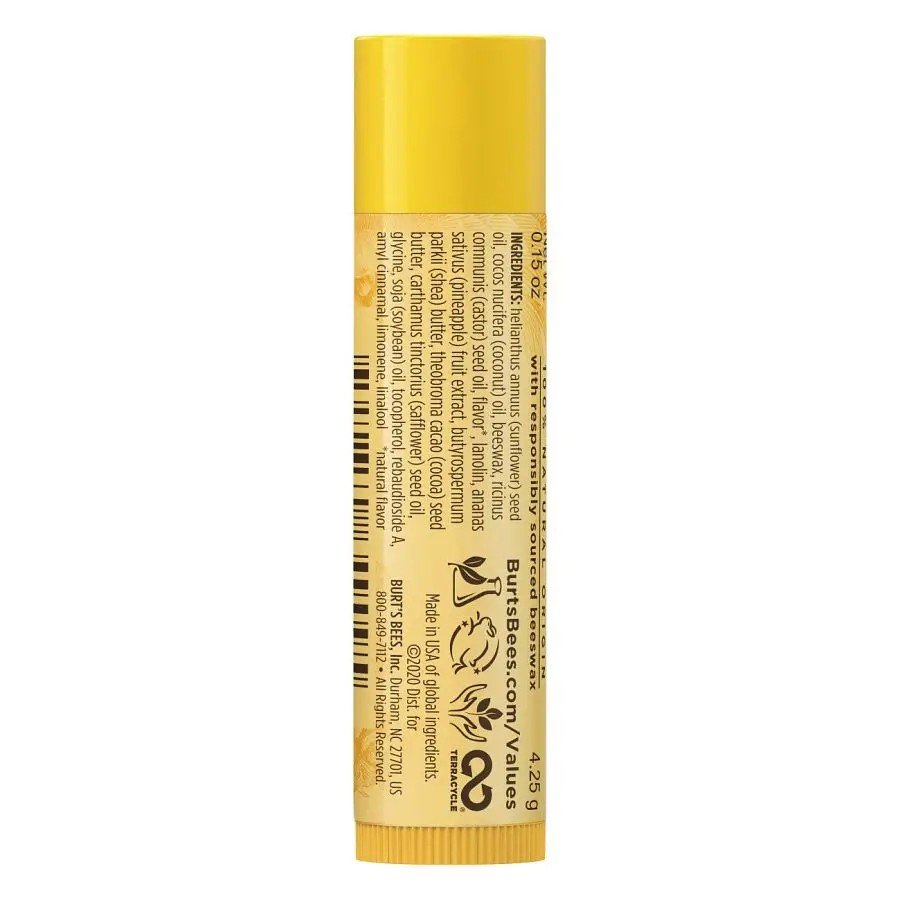 Burt&#39;s Bees Tropical Pineapple Lip Balm 0.15 oz Lip Balm