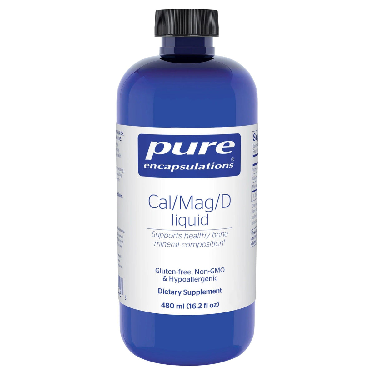 Pure Encapsulations Cal/Mag/D liquid 480 mL (16.2 fl oz) Liquid