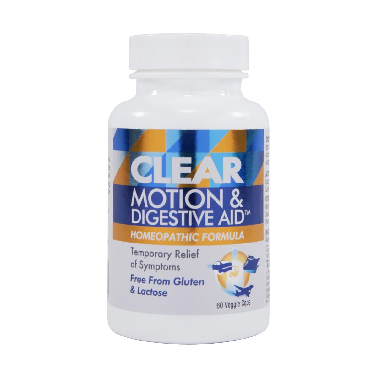 Clear Products Clear Motion and Digestive Aid 60 Veggie Capsules