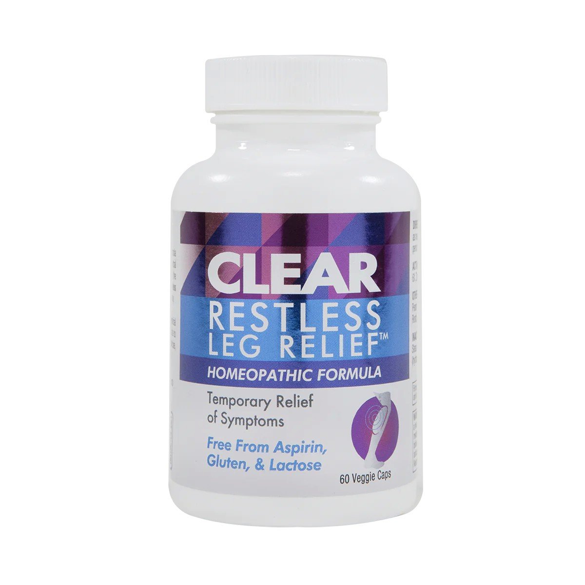 Clear Products Clear Restless Leg Relief 60 Veggie Capsules