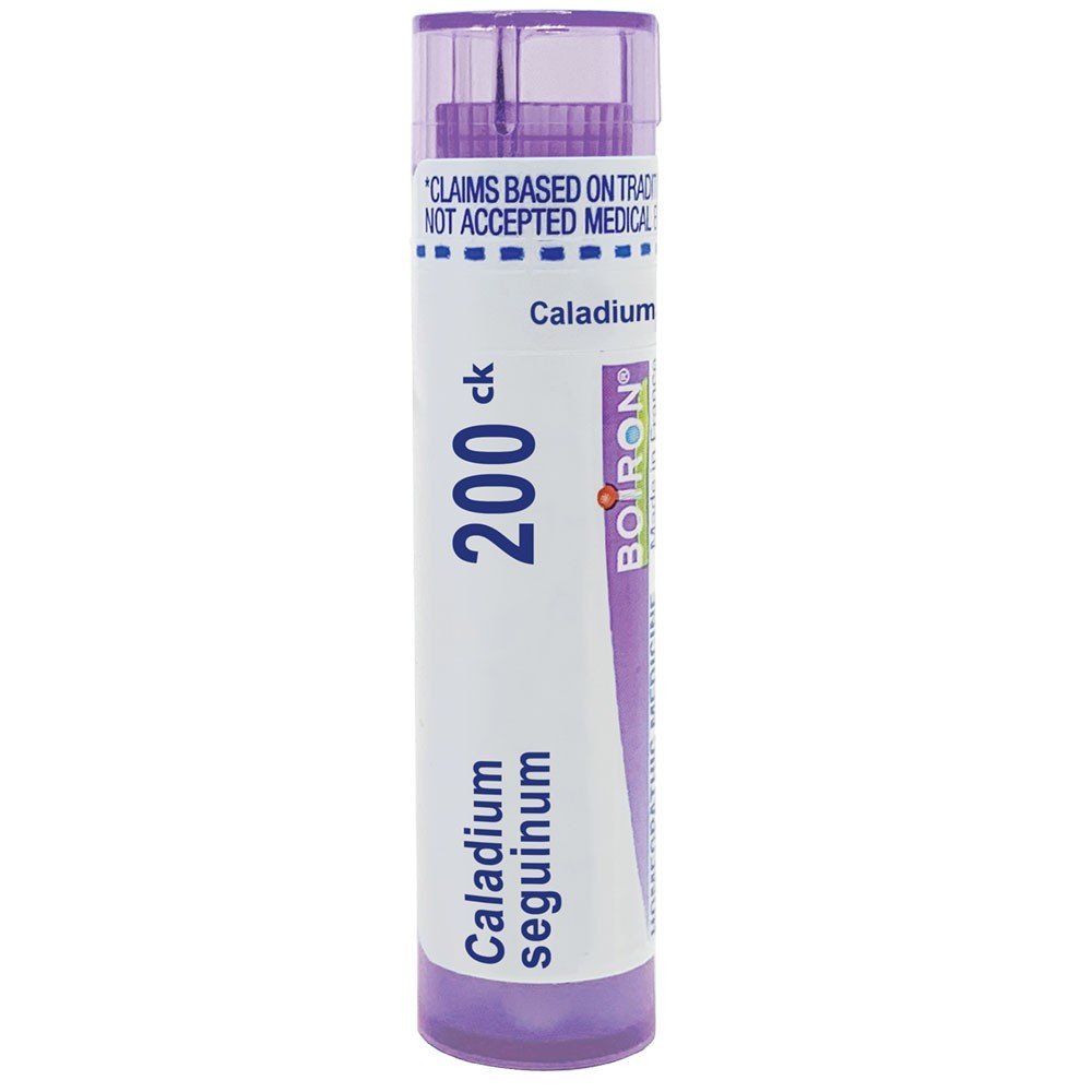 Boiron Caladium Seguinum 200CK Homeopathic Single Medicine For First Aid 80 Pellet