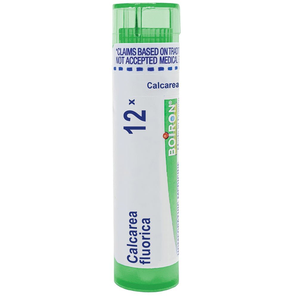 Boiron Calcarea Fluorica 12X Homeopathic Single Medicine For Pain 80 Pellet