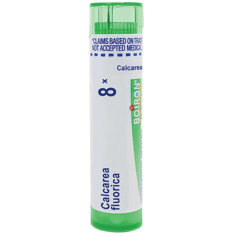 Boiron Calcarea Fluorica 8X Homeopathic Single Medicine For Pain 80 Pellet