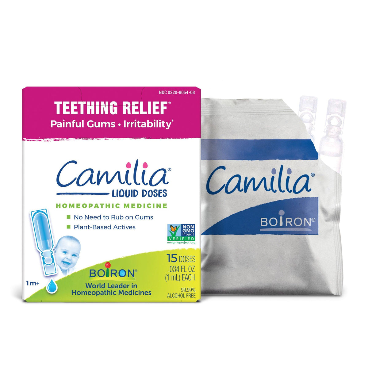 Boiron Camilia Homeopathic Medicine For Teething Relief 15 Dropper