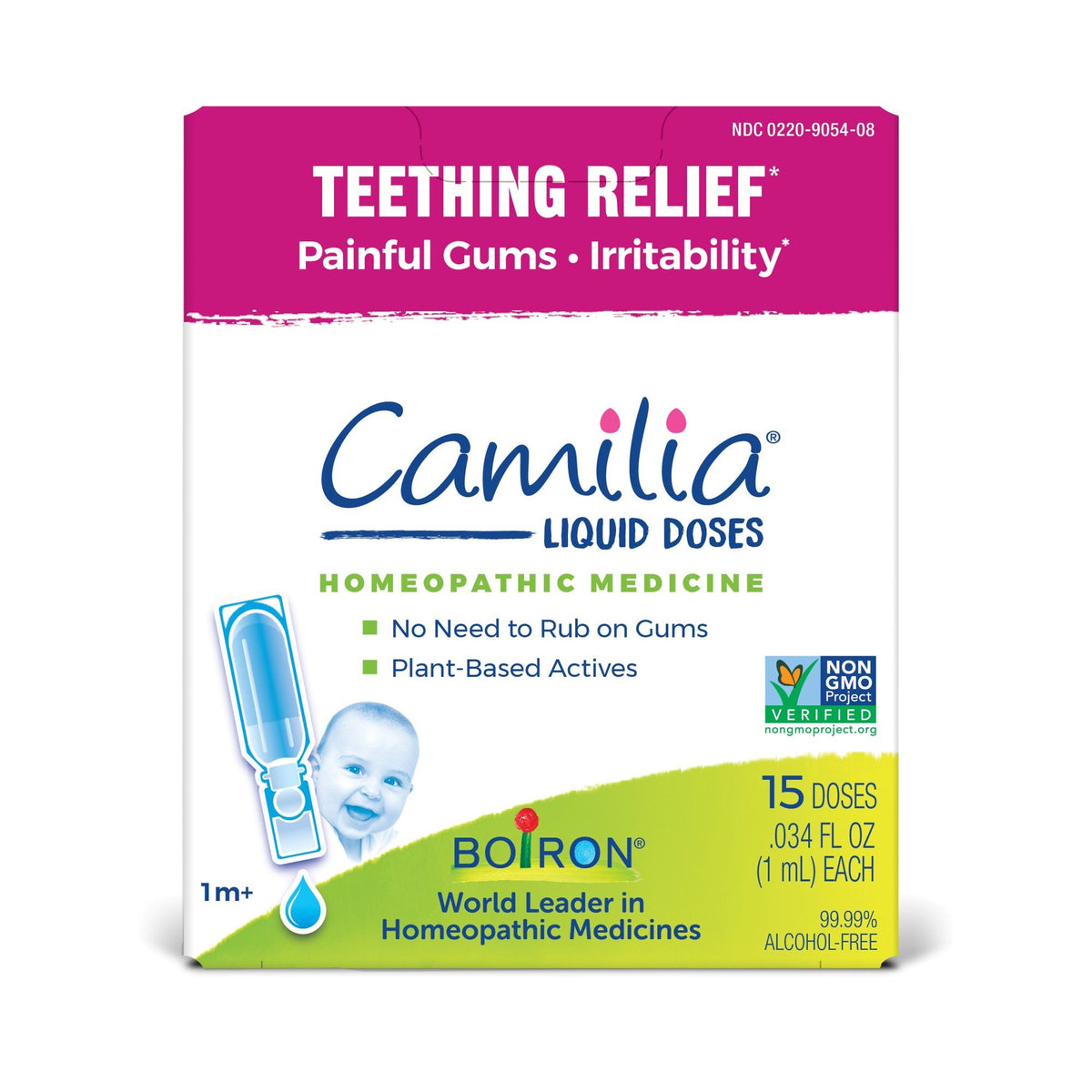 Boiron Camilia Homeopathic Medicine For Teething Relief 15 Dropper