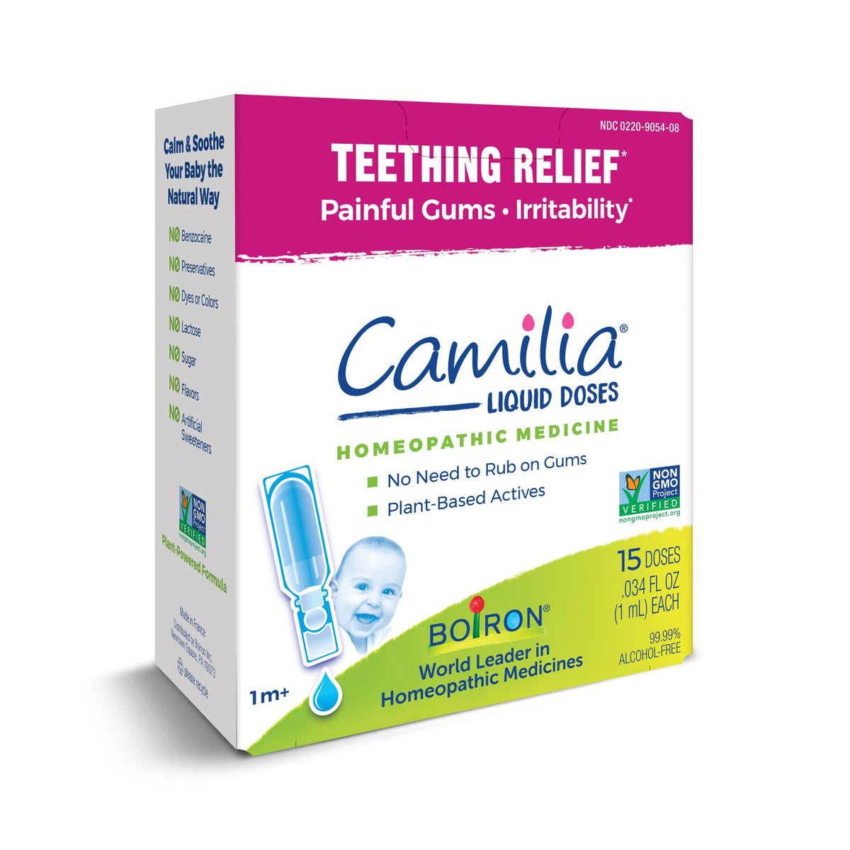 Boiron Camilia Homeopathic Medicine For Teething Relief 15 Dropper