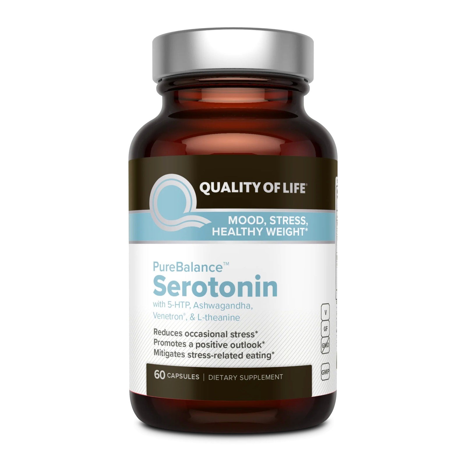 Quality of Life Labs PureBalance Serotonin 60 Capsule