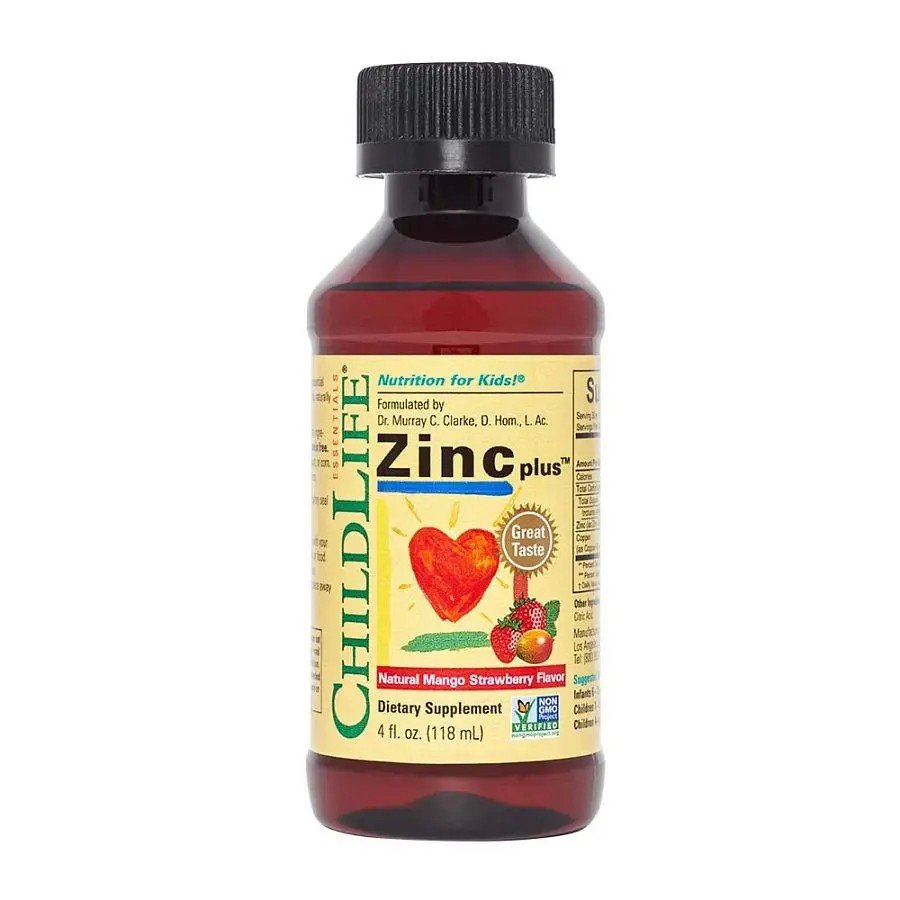 ChildLife Zinc Plus Mango Strawberry 4 fl. oz. Liquid