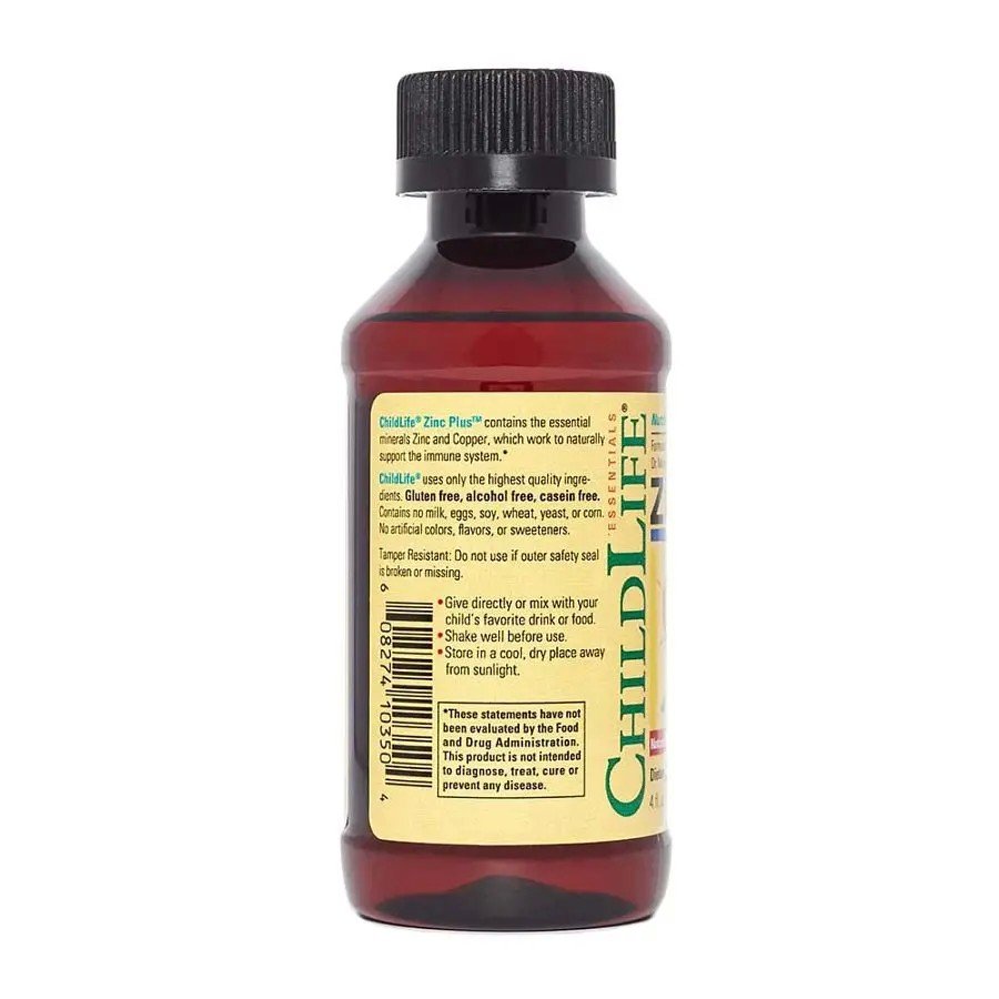 ChildLife Zinc Plus Mango Strawberry 4 fl. oz. Liquid