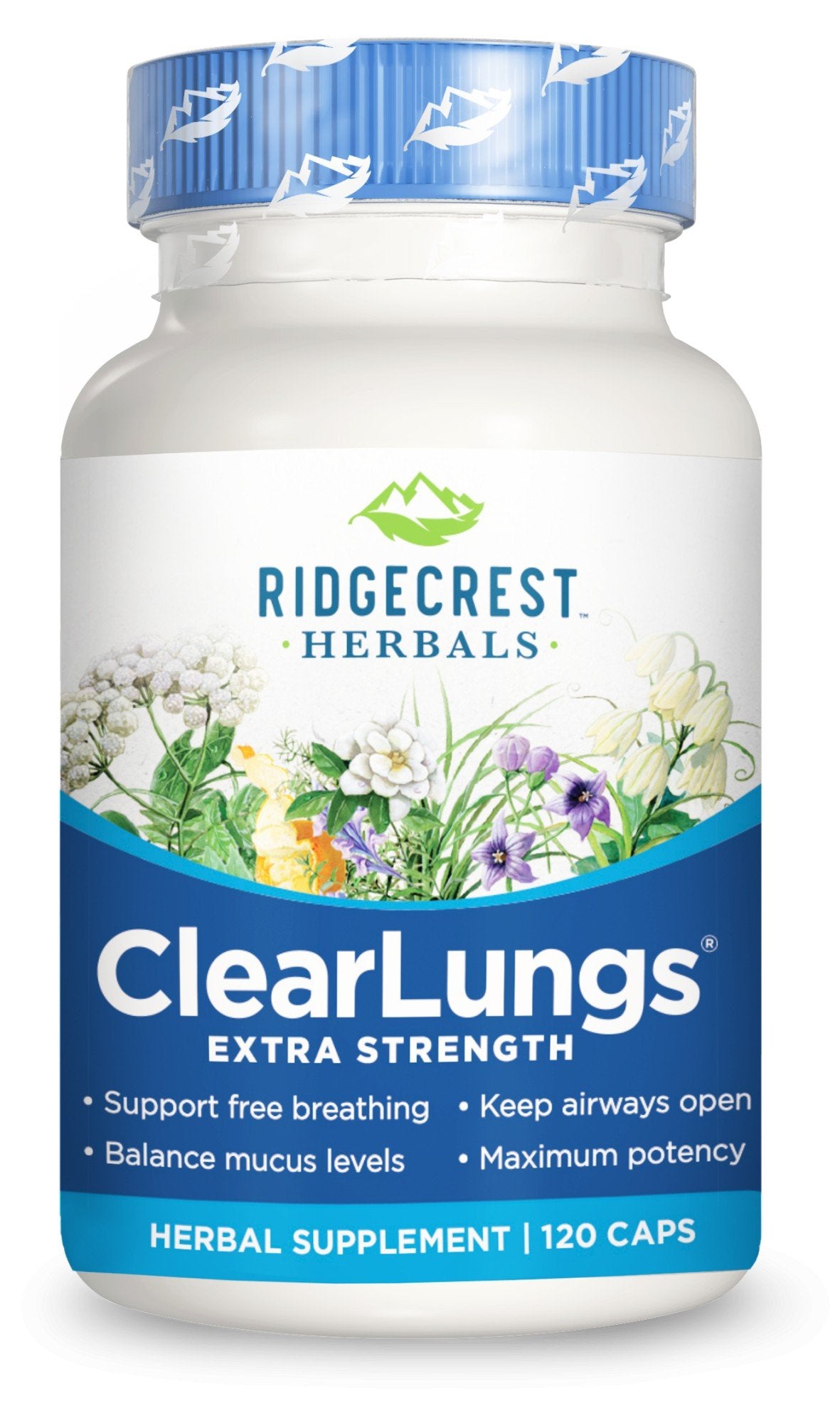 Ridgecrest Herbals Clear Lungs Extra Strength 120 VegCap