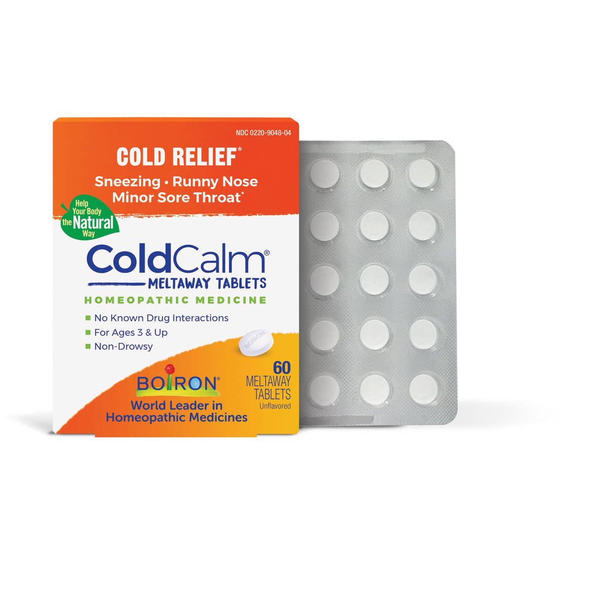 Boiron ColdCalm Homeopathic Medicine For Cold Relief 60 Tablet